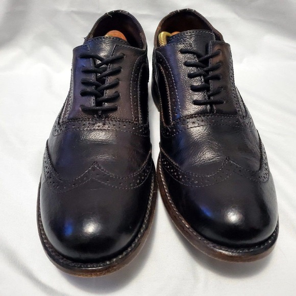 Bed Stu Men\'s Cobbler Series Distressed Leather Wingtip Oxfords Shoes Size 8.5 main image 9